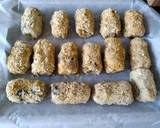 Foto del paso 6 de la receta: Croquetas de setas, queso azul y queso philadelphia sin bechamel