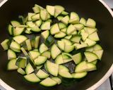A picture of step 2 of Creamy Zucchini Risotto.