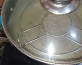 A picture of step 5 of Nankhatai.