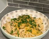A picture of step 15 of Tofu Piccata.
