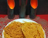 A picture of step 5 of Diwali Special Crispy Besan Sev.