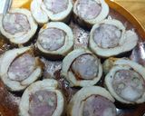 Foto del paso 5 de la receta: Matambrito gratinado relleno de choris y ensalada de remolacha