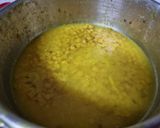 A picture of step 1 of Chana methi tadka dal.