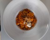 Foto del paso 9 de la receta: Farfalle en salsa cremosa de chorizo picante y mascarpone