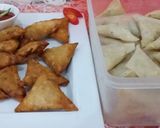 A picture of step 8 of Chicken Samosa.