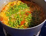 Hình bước làm 4 của món Canh chua thịt bằm