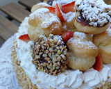 Foto del paso 9 de la receta: Tarta de nata y fresas