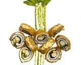 Foto langkah ke 6 dari resep Sushi Bomb 💣 Deep Fried Crunchy Crab Sushi Roll.