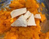 Foto del paso 3 de la receta: Pastel de calabaza, bacon y queso azul