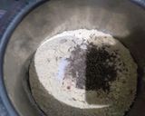 A picture of step 1 of Bread Pakoda.