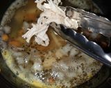 A picture of step 7 of Chicken soup.