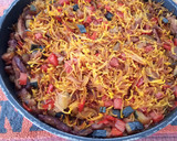 Foto del paso 6 de la receta: Fideos Fritos con Secreto Ibérico al P.X. con Verduritas