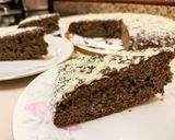 Foto del paso 7 de la receta Bizcocho de oreo y maría hojaldrada, con cobertura de chocolate negro y blanco
