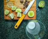 Hình bước làm 1 của món Chanh xí muội