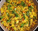 A picture of step 7 of Sprouts pulao.