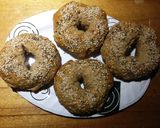 Foto del paso 4 de la receta: Bagels integrales rápidas sin levadura