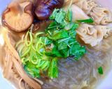 Hình bước làm 8 của món 🌱 Miến Măng Nấm Hương Phù Trúc Chay (Vegan)