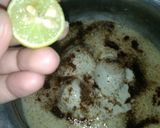 A picture of step 8 of 3 color egg qorma.