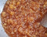 A picture of step 4 of Motichoor Laddoo.