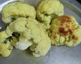 A picture of step 1 of Egg Idli Cauli.