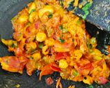 कच्ची हल्दी की सब्जी नट्स के साथ रेसिपी चरण 2 फोटो