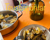 Foto del paso 1 de la receta: Merluza a la vasca con patatas 🐟 🐚 🐟 🐚 🪺