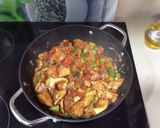 Foto del paso 2 de la receta Arroz con setas y verduras