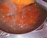 A picture of step 2 of Karachi Halwa🍮.