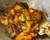 বাঁধাকপি  ও কাতলা মাছের মাথার ঘন্ট (bandhakopi o katla macher ghonto recipe in Bengali) রেসিপি ধাপ - 4 ছবি