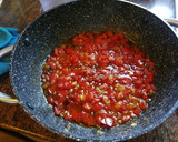 Foto del paso 6 de la receta: Caballa al horno con salsa de pimiento y patata