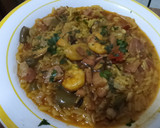 Foto del paso 5 de la receta: Arròs a la catalana, caldós amb carn i marisc