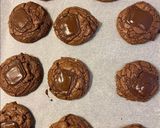 Une image de l'étape 12 de Cookies🍪 craquelés façon🥧 brownies 🍫.
