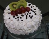 Foto langkah ke 2 dari resep Rainbow mille crepes.