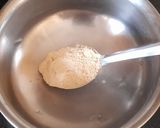 A picture of step 1 of Sattu Pani with Amla Juice.