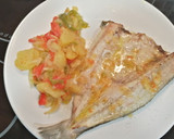 Foto del paso 19 de la receta: Lubina al horno con guarnición