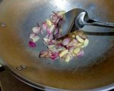 Foto langkah ke 2 dari resep Sayur Tumis Santan (Sayur Lodeh Bumbu Iris Buncis,Wortel,Tempe).