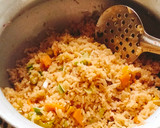 A picture of step 2 of Chinese fried Rice/😋😋😋Veg Fried Rice.