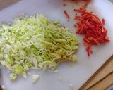 A picture of step 1 of Coleslaw.