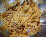 A picture of step 4 of Crispy Onion Pakoda.