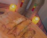 A picture of step 4 of Chinese Roll.