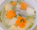 Hình bước làm 5 của món Khoai tây hầm xương