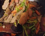 Foto del paso 2 de la receta: Salteado de verduras, carne, pollo y longanizas 😋