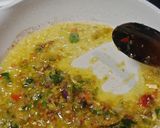 Gambar langkah 2 resipi Ayam pedas bersama kacang buncis.