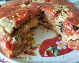 A picture of step 5 of Timballo.