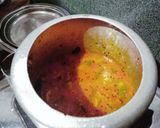 A picture of step 3 of Mix vej. Besan pulav.
