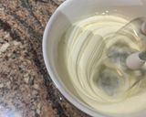A picture of step 2 of Rhubarb Fool.