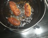 A picture of step 5 of Kurmure rice kabab.