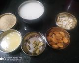 A picture of step 1 of Sama Sheera | Sama Rice Halwa.