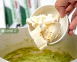 Foto langkah ke 3 dari resep Matcha Choco Mousse.