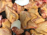Alas de pollo con salsa de soya